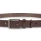 Стильный кожаный мужской ремень батал Vintage 20713 Коричневый