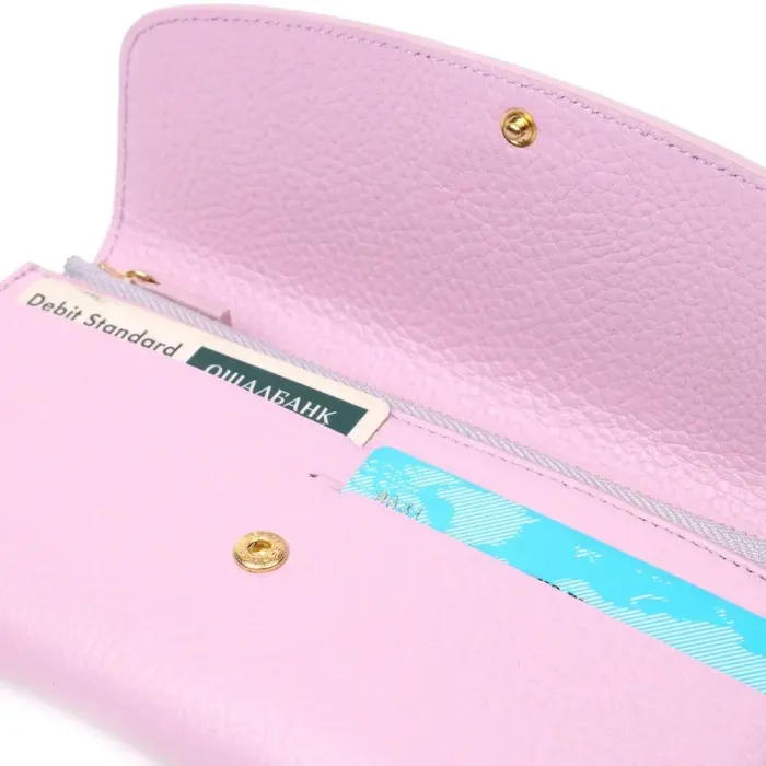 Стильний жіночий гаманець з монетницею на блискавці з натуральної шкіри Tony Bellucci 21964