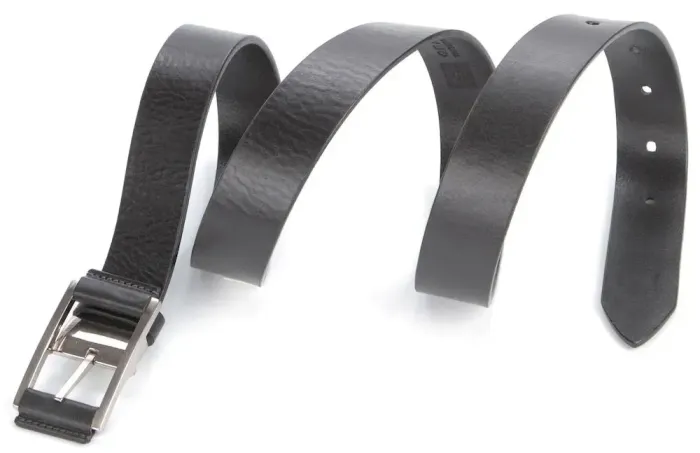 Стильный ремень под брюки GRANDE PELLE 00869 Черный