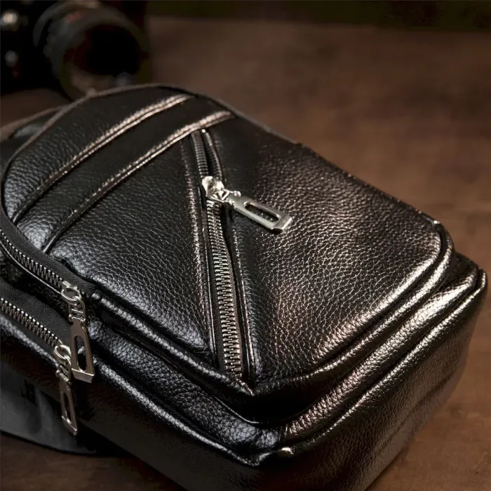 Сумка через плече флотар Vintage 20504 Чорна