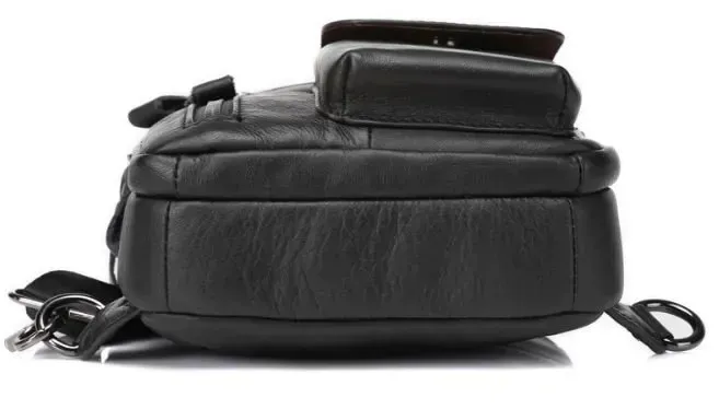 Сумка через плечо мужская Vintage 14777 Черная