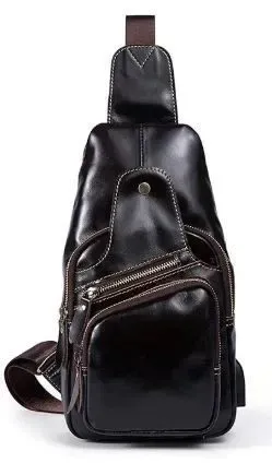 Сумка через плечо мужская Vintage 14838 Коричневая