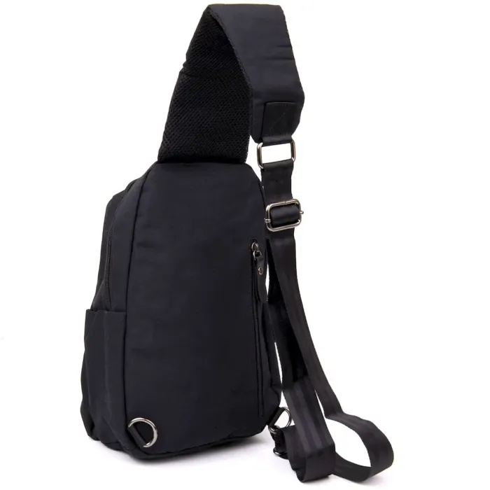 Сумка через плече нейлон Vintage 20632 Чорна