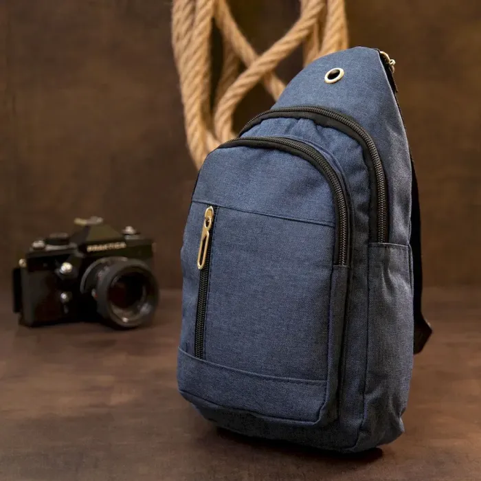 Сумка cross body Vintage 20510 Синяя