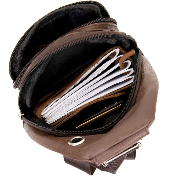 Сумка cross body Vintage 20512 Коричнева