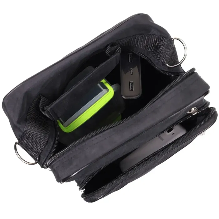 Сумка для мужчин с удобной ручкой из качественного полиэстера FABRA 22579 Черный