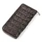 Кошелек-клатч CROCODILE LEATHER 18011 из натуральной кожи крокодила Коричневый