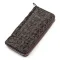 Кошелек-клатч CROCODILE LEATHER 18011 из натуральной кожи крокодила Коричневый
