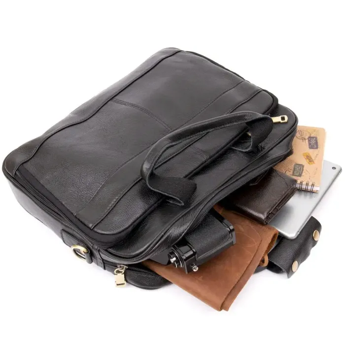 Сумка для ноутбука Vintage 20390 Чорна