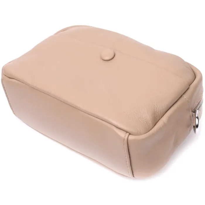 Сумка для жінок з натуральної шкіри Vintage 22437 Бежева