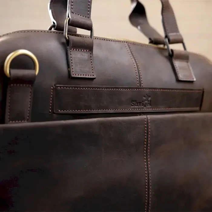 Сумка для ноутбука Crazy horse SHVIGEL 11250 Коричневая