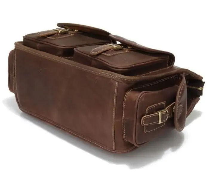 Сумка дорожня Vintage 14140 Коричнева