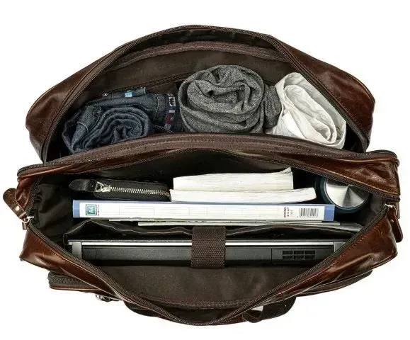 Сумка дорожня чоловіча шкіряна Vintage 14770