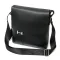 Сумка-месенджер шкіряна флотар Vintage 20031 Чорна