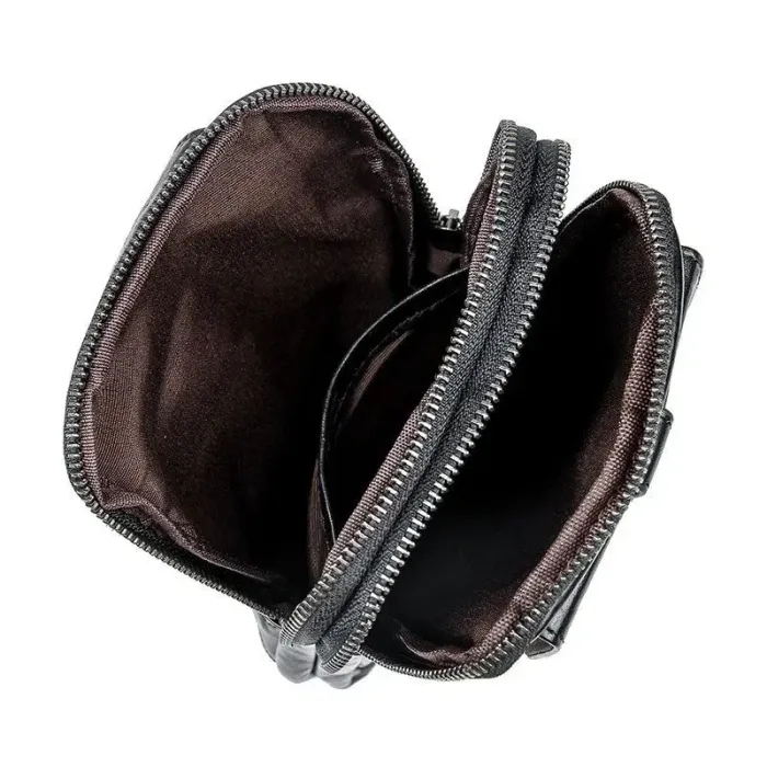 Сумка мужская через плечо Vintage 14957 Черная