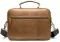Сумка чоловіча горизонтальна зі шкіри Vintage 20005 Руда