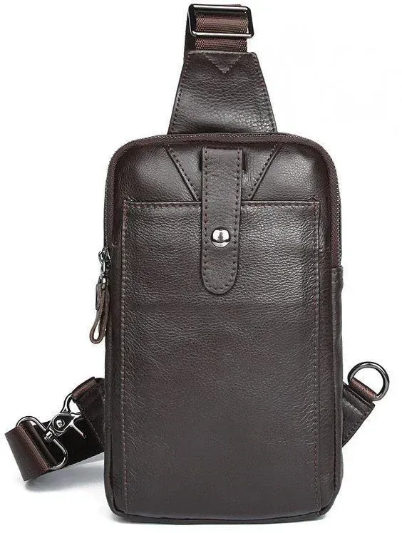 Сумка чоловіча шкіряна через плече Vintage 14983