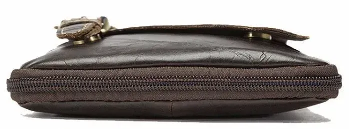 Сумка чоловіча шкіряна компактна Vintage 14810