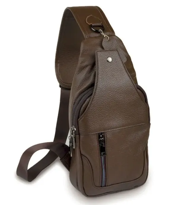 Сумка чоловіча шкіряна через плече Vintage 14390