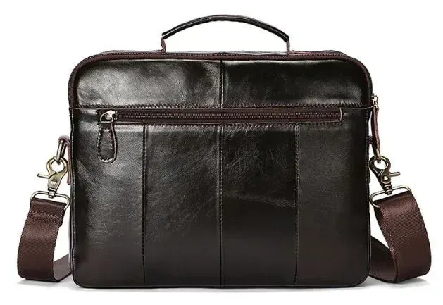 Сумка чоловіча шкіряна Vintage 14819 Коричнева