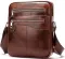 Сумка мужская кожаная Vintage 14825 Коричневая