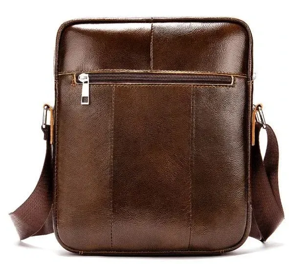 Сумка чоловіча шкіряна Vintage 14826 Коричнева