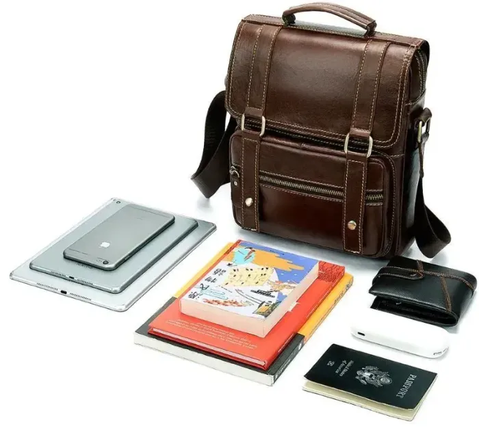 Сумка чоловіча шкіряна Vintage 14841