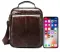 Сумка мужская кожаная Vintage 14846 Коричневая