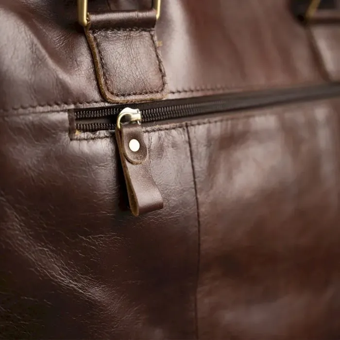 Сумка чоловіча під ноутбук Vintage 14676 Коричнева