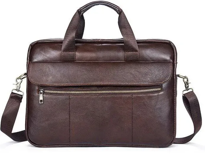 Сумка чоловіча під ноутбук Vintage 14751 Коричнева