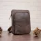 Сумка чоловіча SHVIGEL 11091 шкіряна Коричнева