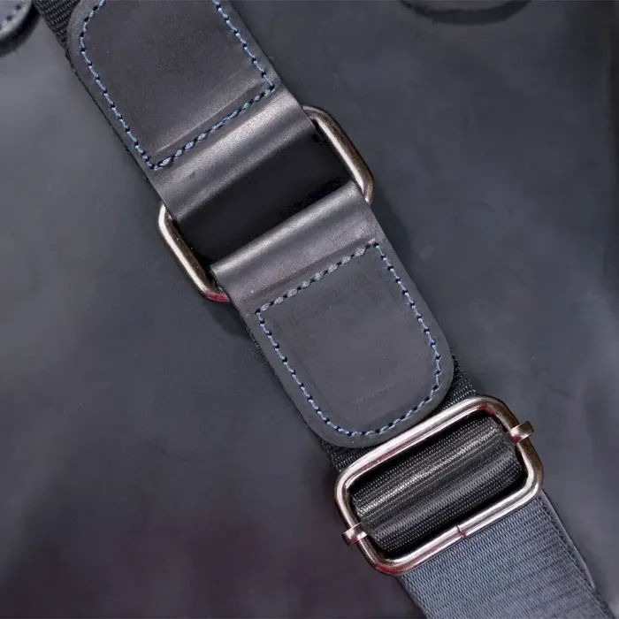 Сумка чоловіча SHVIGEL 11092 шкіряна Чорна