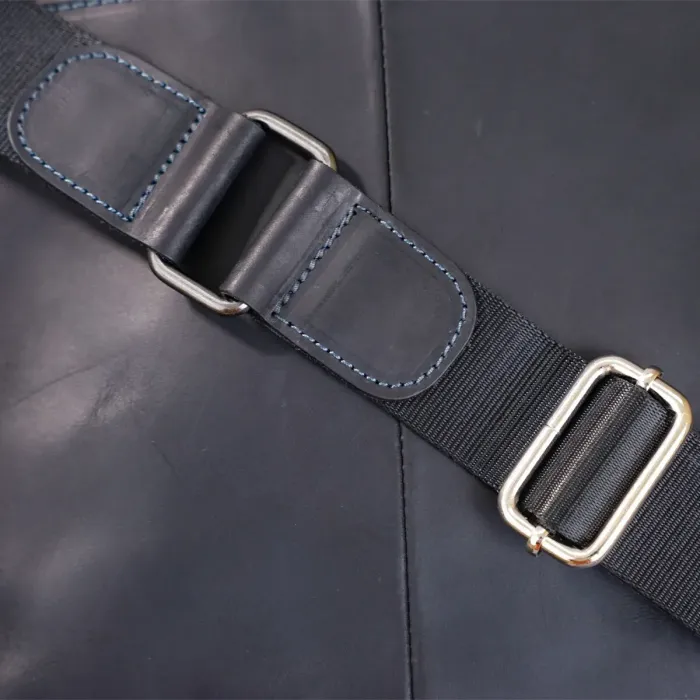 Сумка чоловіча SHVIGEL 11098 шкіряна Чорна