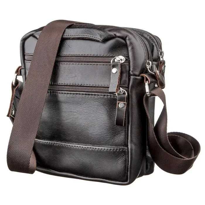 Сумка чоловіча SHVIGEL 11142 Коричнева