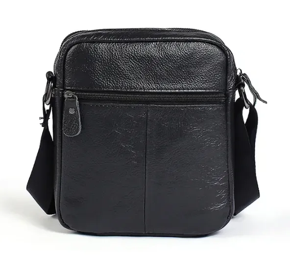 Сумка чоловіча Vintage чорного кольору 14609