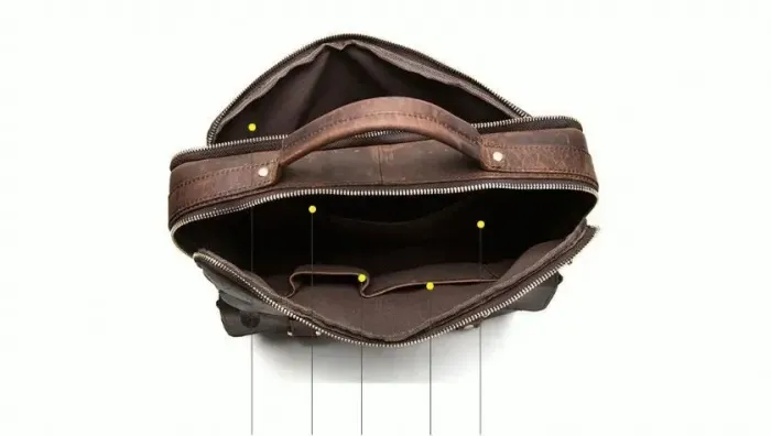 Сумка чоловіча Vintage шкіряна 14611