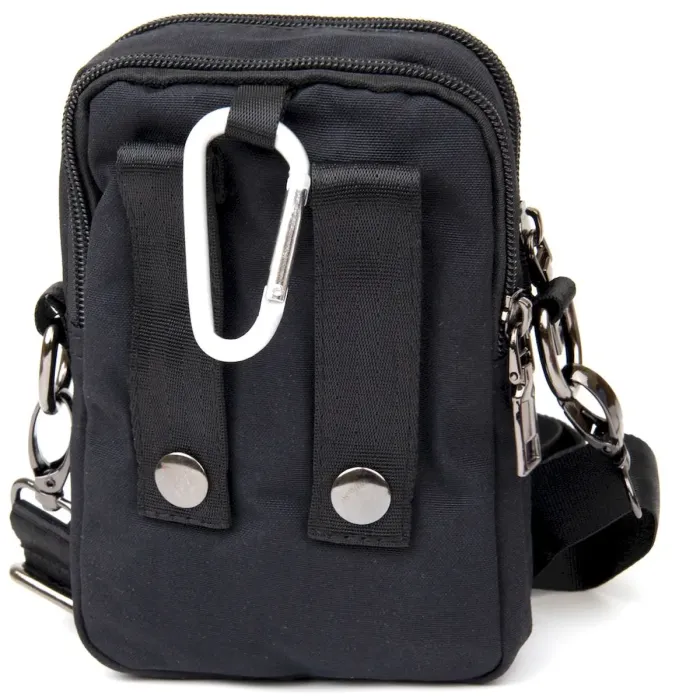 Сумка на пояс нейлон Vintage 20645 Чорна