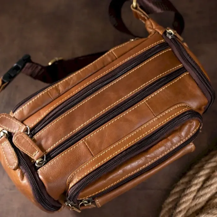 Сумка на пояс об'ємна Vintage 14695