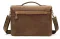 Сумка-портфель мужская из кожи на плечо Vintage 14775 Рыжая