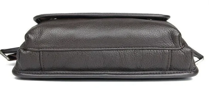 Сумка поясна зерниста шкіряна Vintage 14951