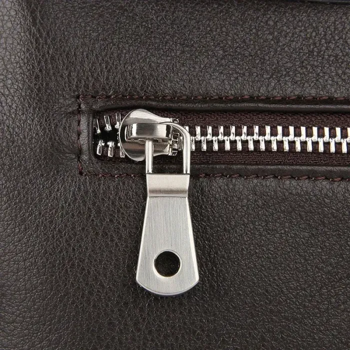 Сумка поясна зерниста шкіряна Vintage 14951