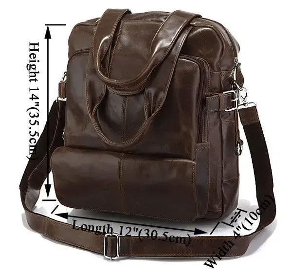 Сумка рюкзак шкіряна 14150