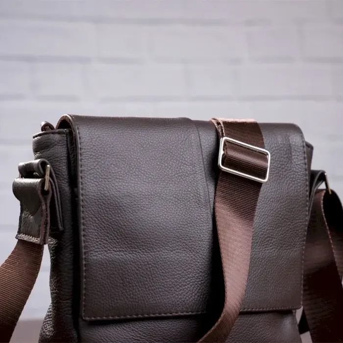 Сумка SHVIGEL 00852 шкіряна Коричнева