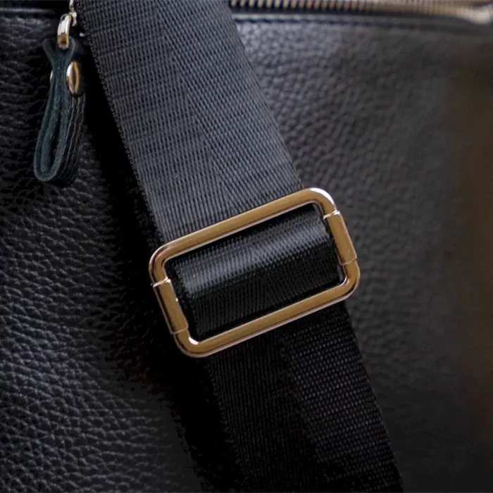 Сумка SHVIGEL 00875 из высококачественной кожи Черная