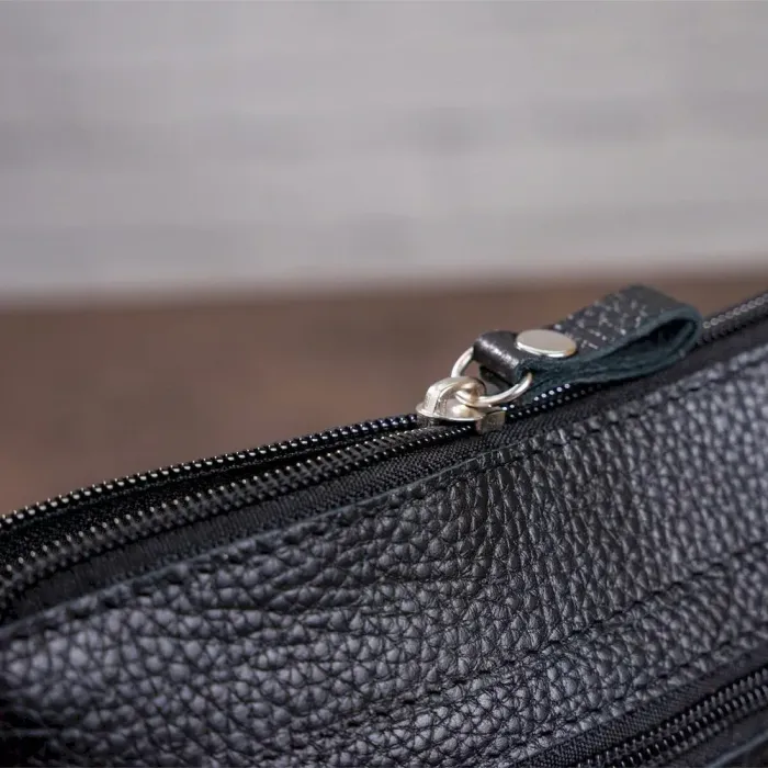 Сумка SHVIGEL 11025 шкіряна Чорна