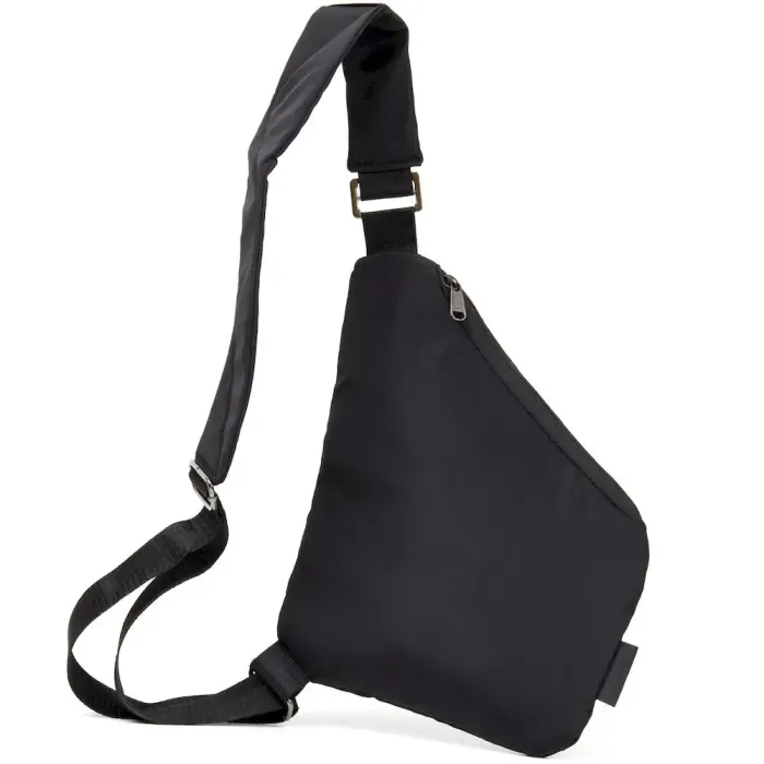 Сумка слінг нейлонова Vintage 20557 Чорна