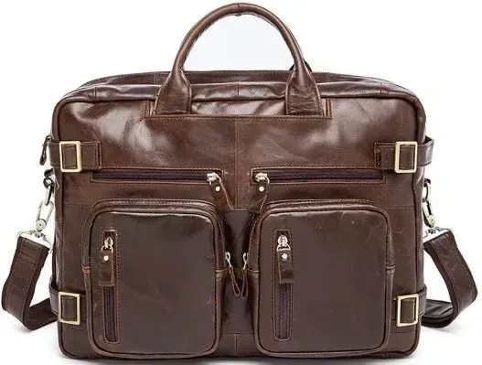 Сумка - трансформер шкіряна Vintage 14844