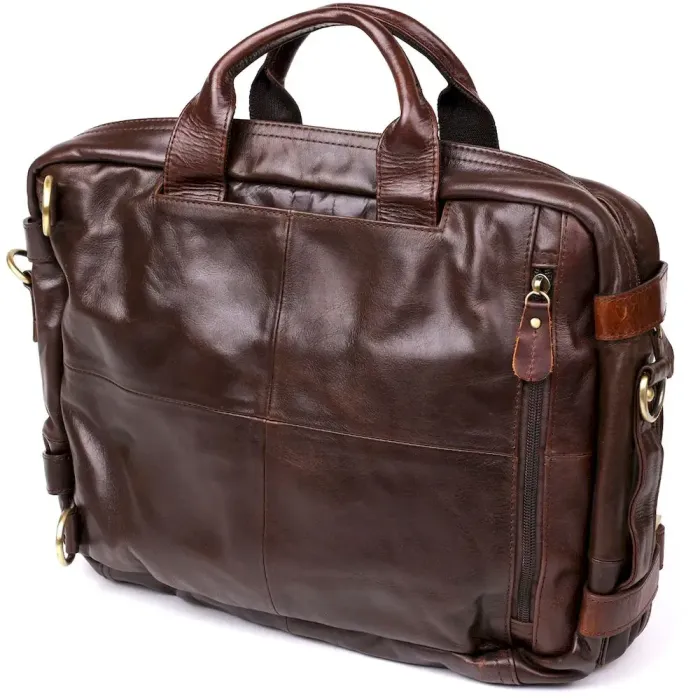 Сумка - трансформер шкіряна Vintage 14844