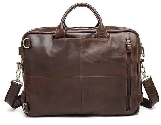 Сумка - трансформер шкіряна Vintage 14844