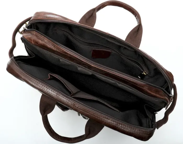 Сумка - трансформер шкіряна Vintage 14844